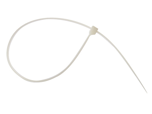 Forgefix Clear Cable Ties 8mm x 450mm (Bag of 100)