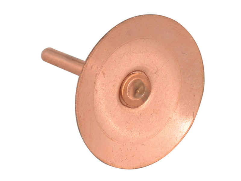 ForgeFix Copper Disc Rivets 20 x 20 x 1.5mm (Bag 100)