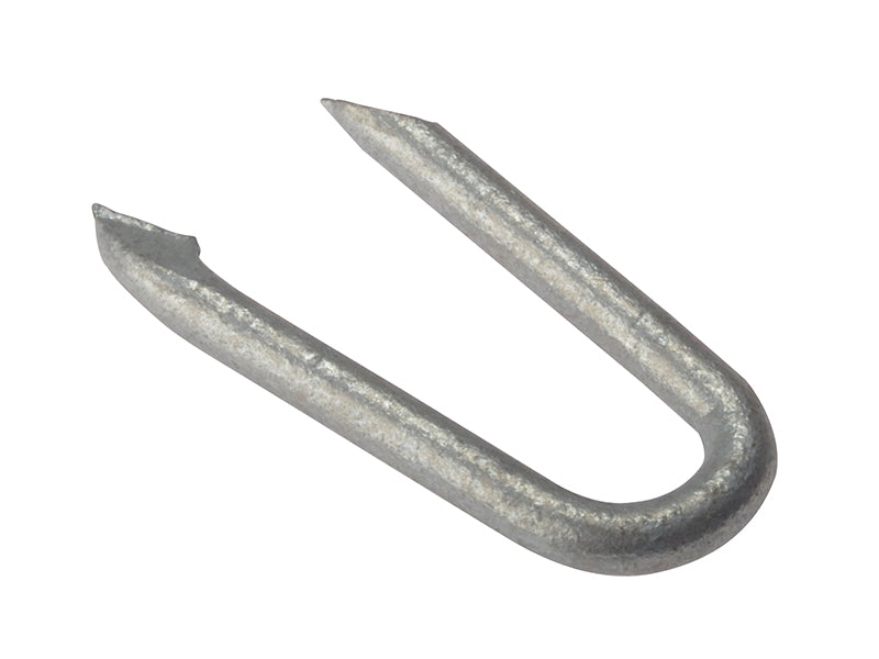 Forgefix Netting Staples x 25mm - Galvanised (10 x 250g Bags)