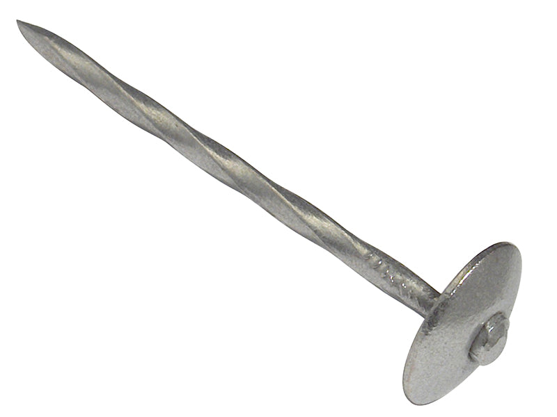 Forgefix Spring Head Nail 3.35mm x 65mm - Galvanised (10 x 500g Bags)