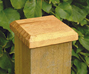 Forest Fence Post Cap - 4"