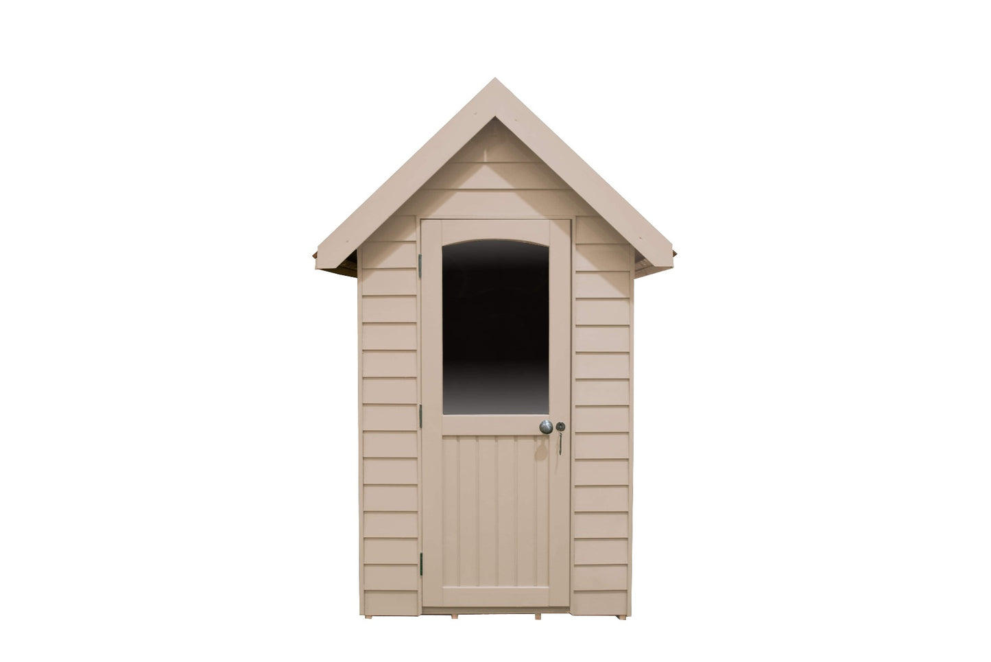 Forest Retreat Redwood Shed Natural Cream - 6 x 4 ft