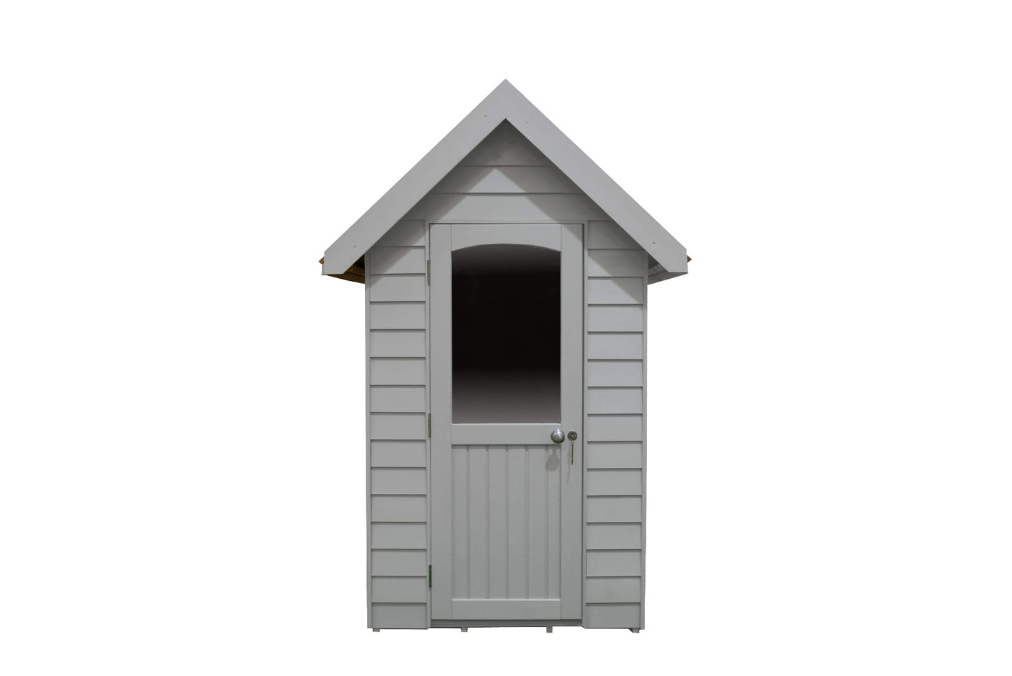 Forest Retreat Redwood Shed Pebble Grey - 6 x 4 ft