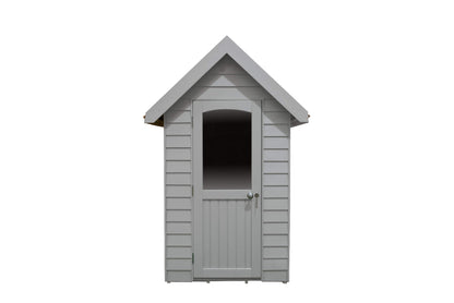 Forest Retreat Redwood Shed Pebble Grey - 6 x 4 ft