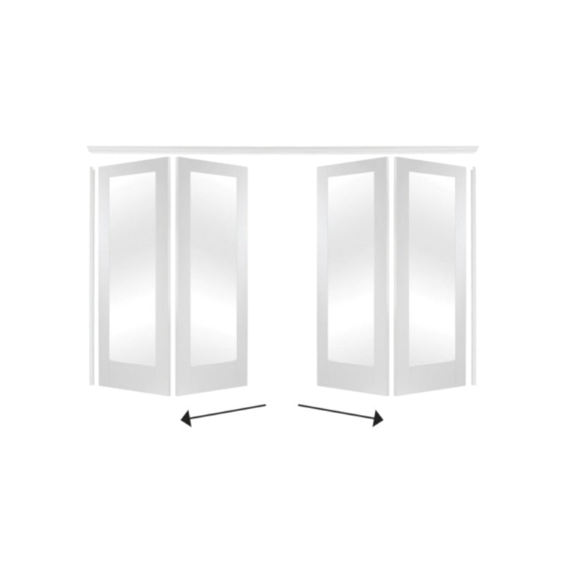 XL Joinery White Freefold Room Divider