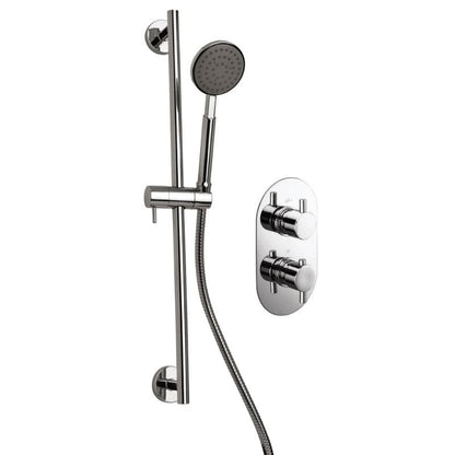 Aqua Ballini Shower Pack (Twin Shower Valve and Slide Rail Kit)