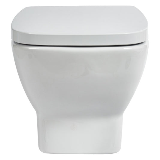 Aqua Piccolo Wall-Hung Toilet for use with Cistern & Frame Pack