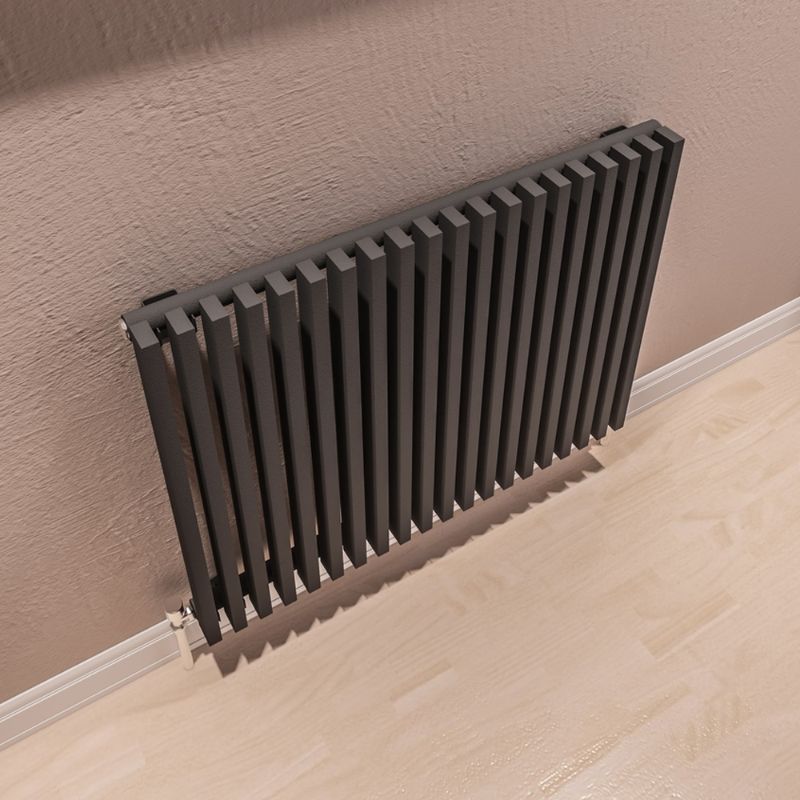 Aqua Desio Horizontal Aqua Steel Radiator Texture Anthracite - All Sizes