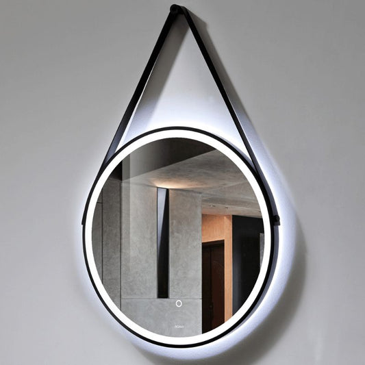 Aqua Halo Mirror Frame 800mm x 800mm - All Colours