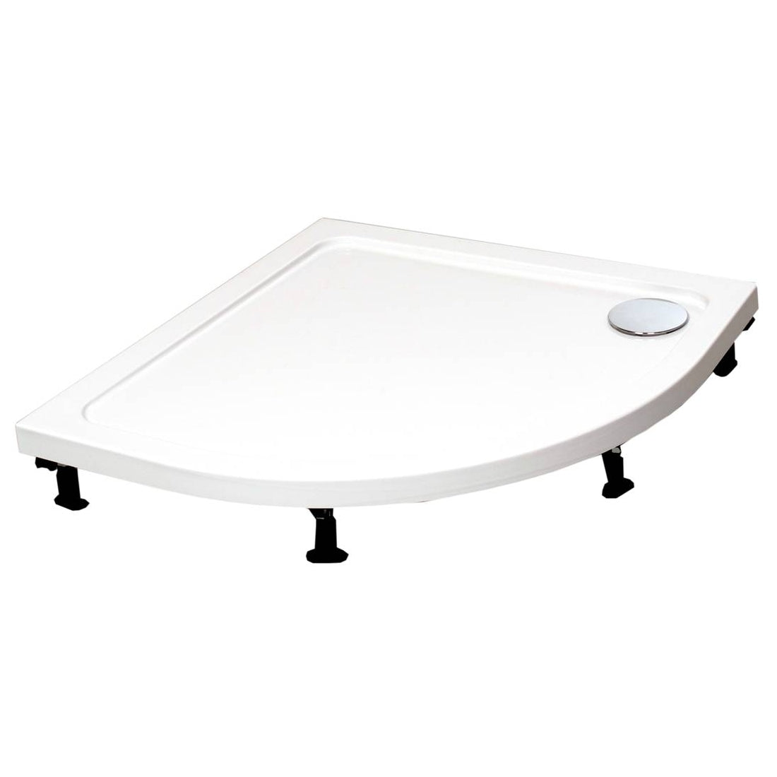 Just Trays Designer Quadrant Easy Plumb Kit 1000mm (Panel Pack & Feet)