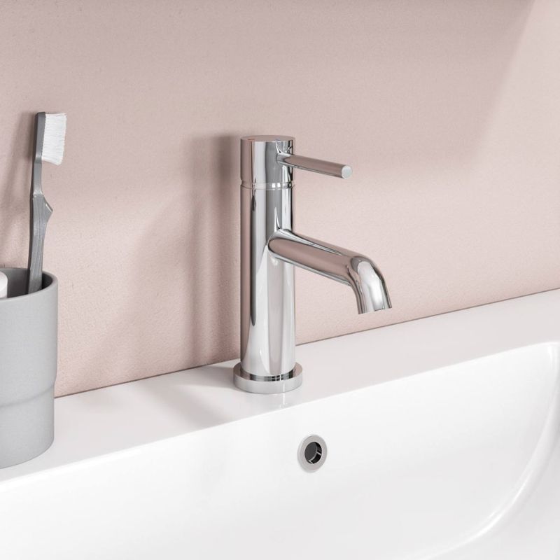 Aqua Mineral Mini Basin Mixer Tap (Inc Waste) - All Colours