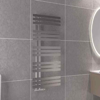 Aqua Pezzo Designer Towel Rail Chrome - All Sizes
