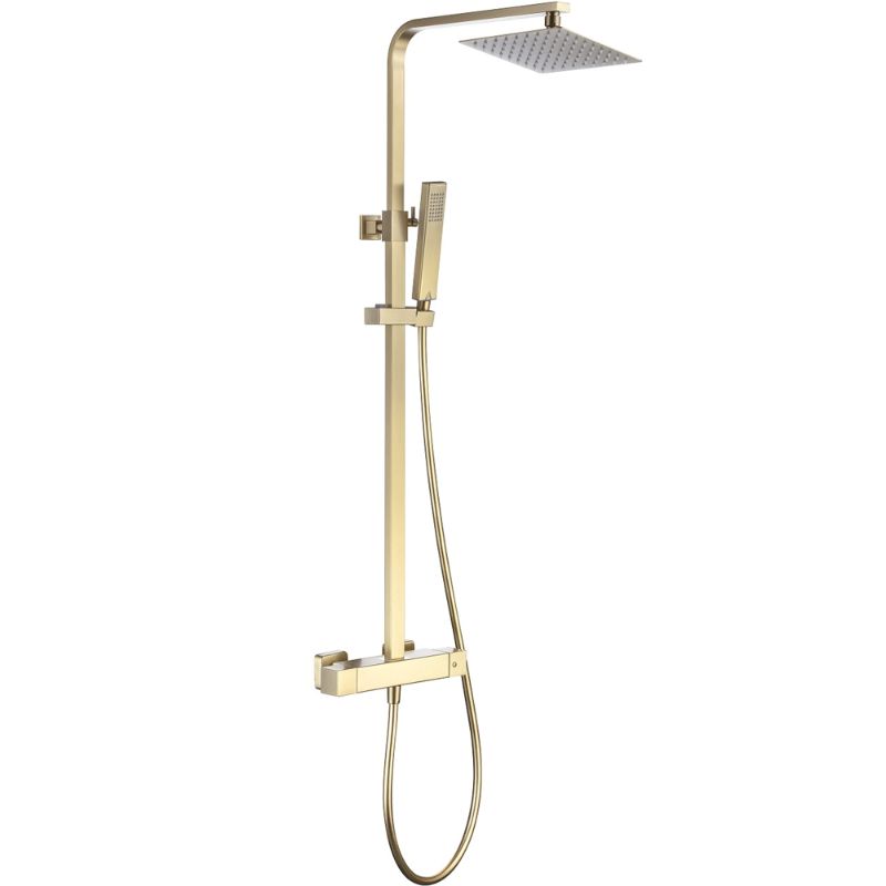 Aqua Plaza Thermostatic Shower Column - All Colours