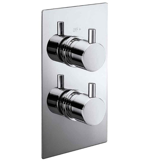 Aqua Pure Concealed Thermostatic Shower Valve - Chrome