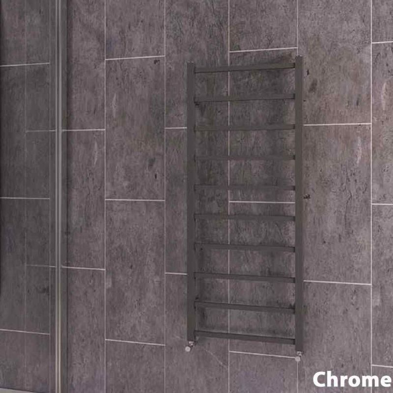  Aqua Sera Designer Towel Rail Chrome - All Sizes
