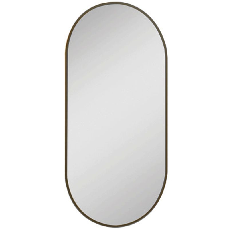 Aqua Sharon Oval LED Mirror 520mm x 920mm - All Colours