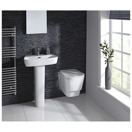 Aqua Cubix Wall Hung Cloakroom Suite