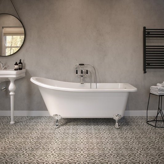 Aqua Howard 1700mmmm x 730mm Single Ended Freestanding Bath 