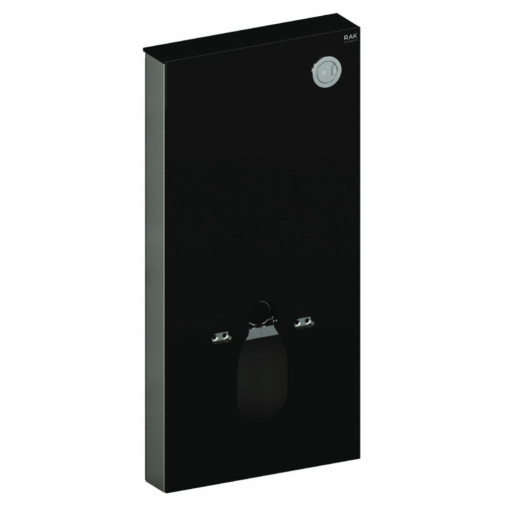 RAK Ceramics Obelisk Cistern Cabinet for Wall Hung Pan in Black