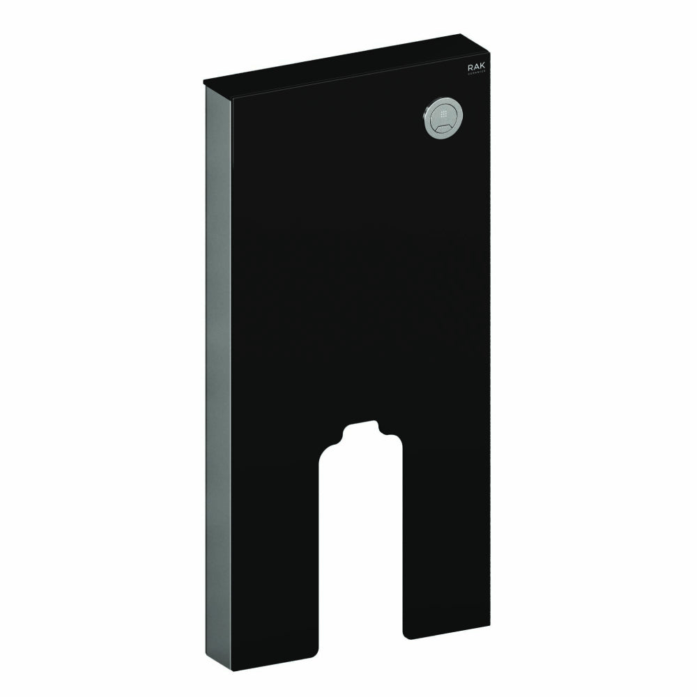 RAK Ceramics Obelisk Cistern Cabinet for Back To Wall Pan in Black