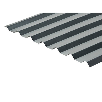 Cladco 34/1000 Box Profile Polyester Paint Coated 0.5mm Metal Roof Sheet Black - All Sizes