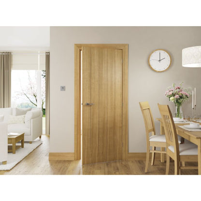 Deanta Galway Interior Oak Fire Door

