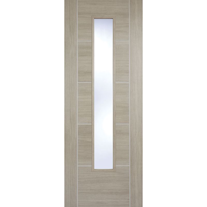 Image for LPD Vancouver Light Grey Laminated Internal Glazed Door