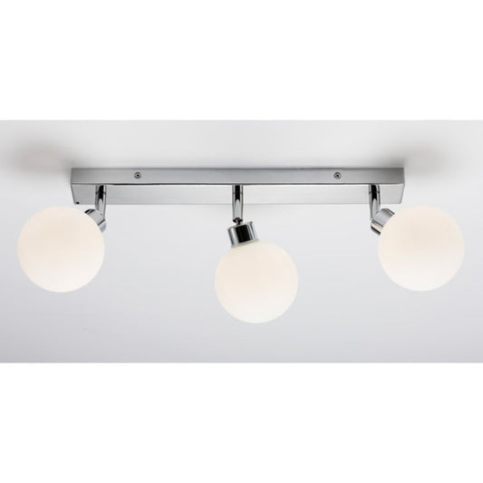 Aqua Geo Triple Bar Spotlight with Frosted Glass - All Colours