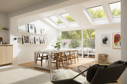 Image for VELUX GGL PK04 2066 94x98cm White Painted Triple Glazed Centre Pivot Roof Window