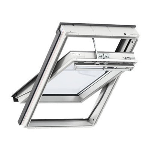 VELUX GGL CK02 207021U White Painted INTEGRA Electric Laminated Roof Window - 55x78cm