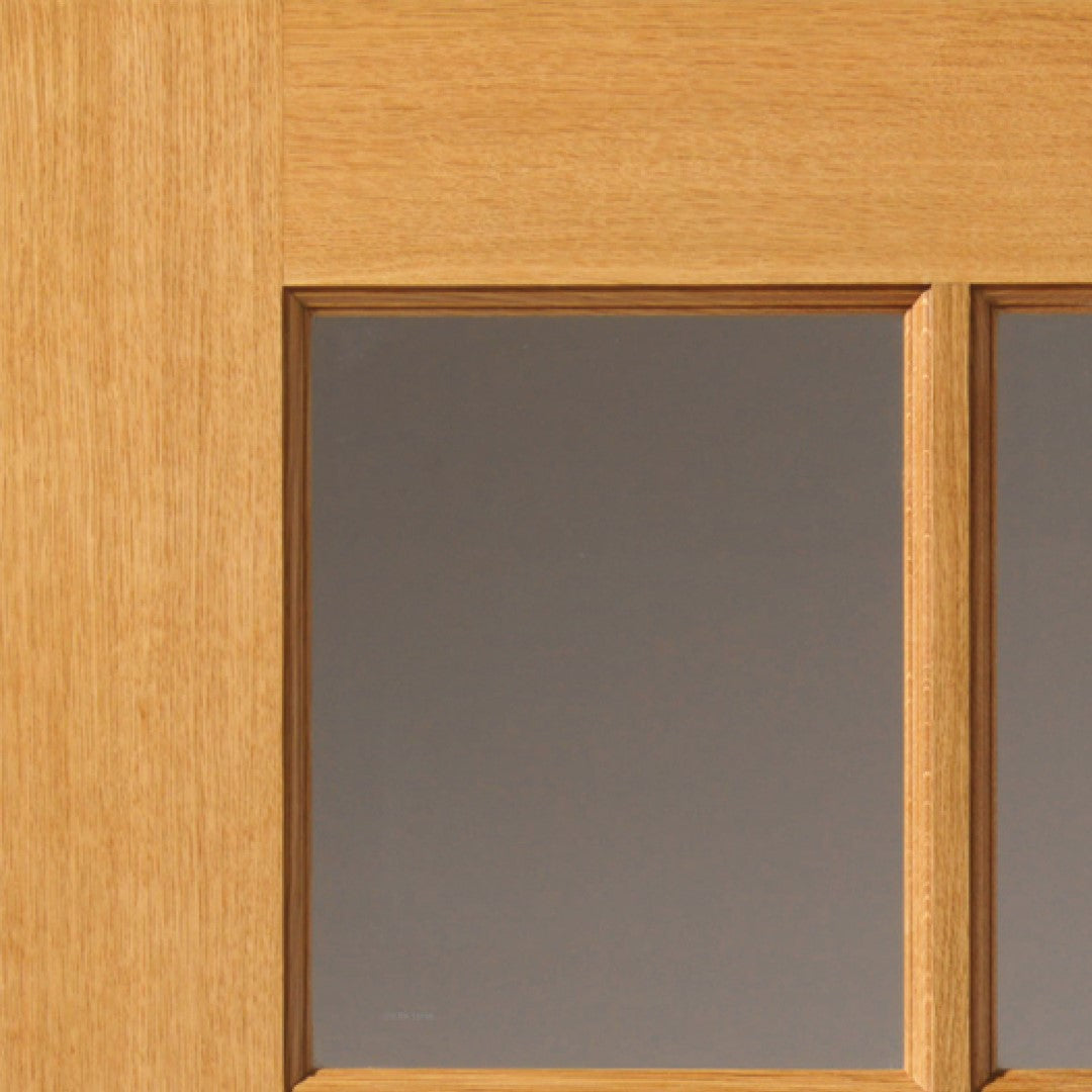 Image for JB Kind Gisburn Oak Glazed Internal Door