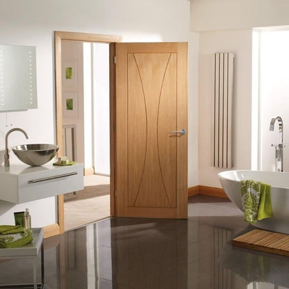 Image for XL Joinery Verona Internal Oak Fire Door 1981 x 686 x 44mm (27")