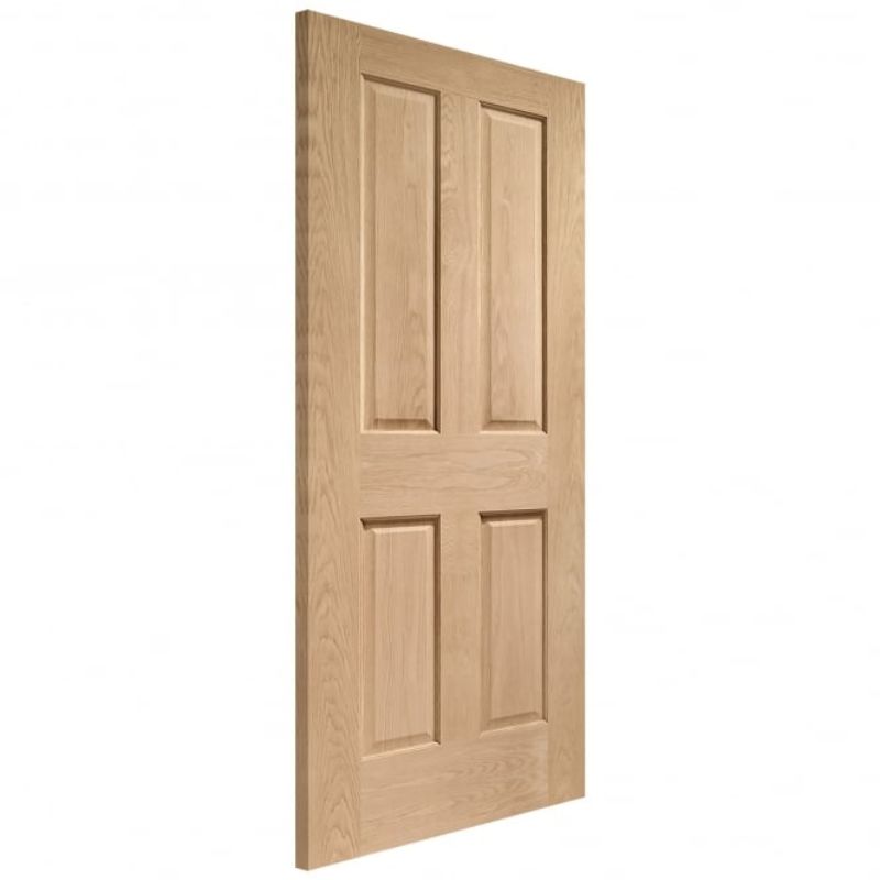 Image for XL Joinery Victorian 4 Panel Internal Oak Door 1981 x 762 x 35mm (30")