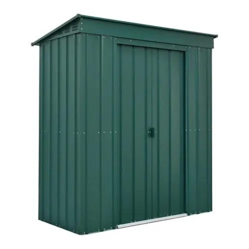 Globel Pent Metal Garden Shed - All Sizes