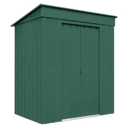 Globel Pent Metal Garden Shed - All Sizes