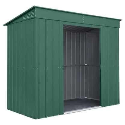 Globel Pent Metal Garden Shed - All Sizes