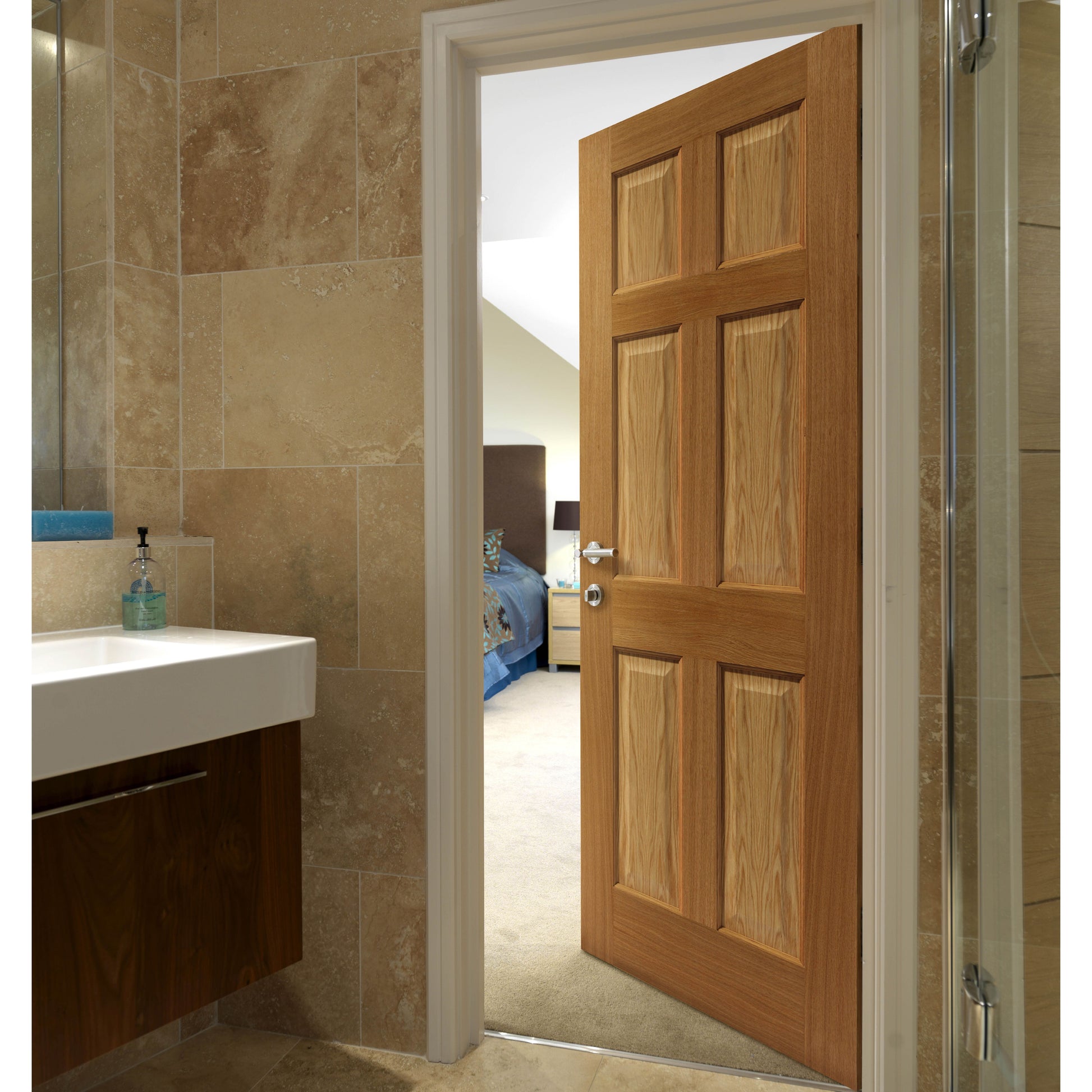 Image for JB Kind Grizedale Oak Internal Fire Door