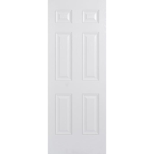 Image for LPD GRP Colonial 6 Panel White Exterior Door