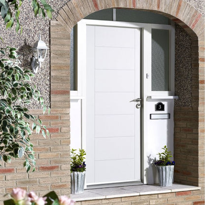 LPD GRP Modica White Exterior Door - 1981 x 838 (33")