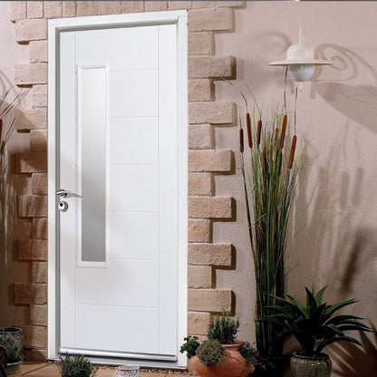 LPD GRP Newbury White 1L Glazed Exterior Door - 2032 x 813 (32")