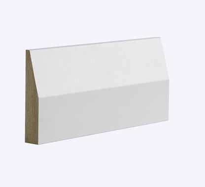 Deanta White Primed Architrave Half Splayed - 2100mm x 90mm x 16mm (Pack of 5)