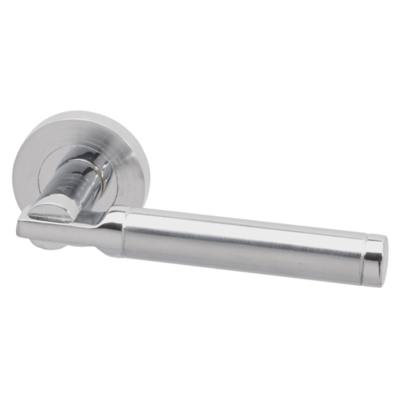 XL Joinery Tiber Bathroom Door Handle Pack With Lock 75mm Latch