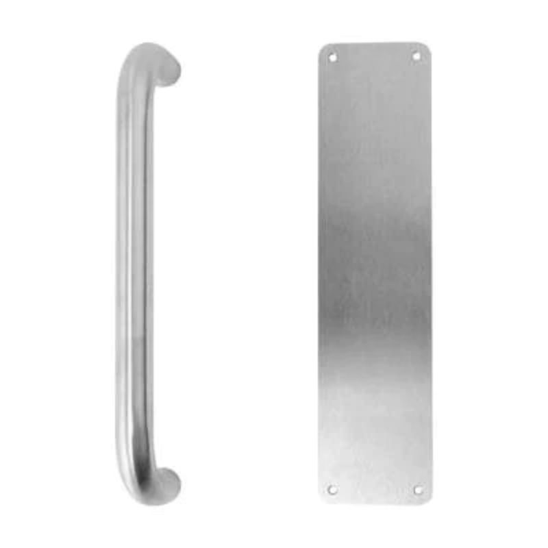 Sparka Satin Stainless Steel Push Plate & Pull Handle - All Sizes