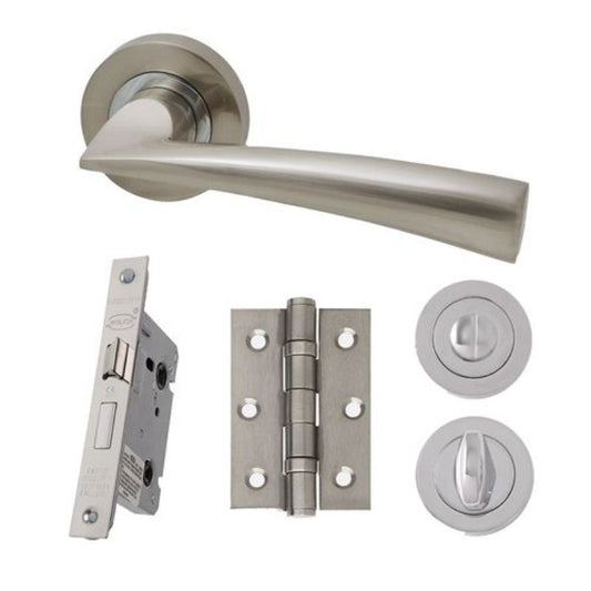 LPD Ironmongery Mars Privacy Handle Hardware Pack