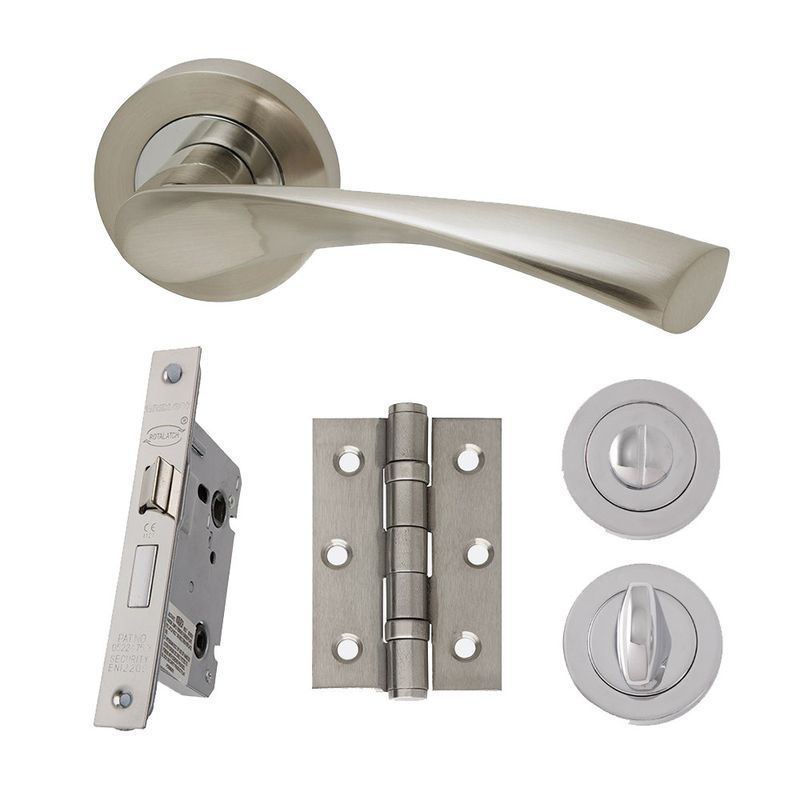 LPD Ironmongery Solar Privacy Handle Hardware Pack