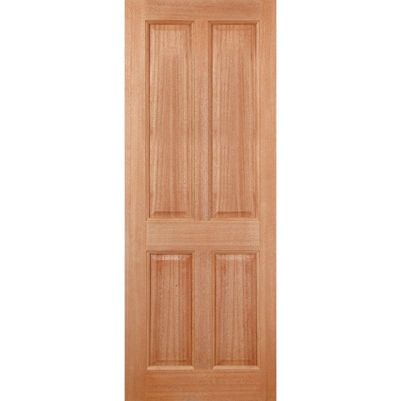 LPD Colonial 4 Panel Hardwood Exterior Door 80in x 32in x 44mm (2032 x 813mm)