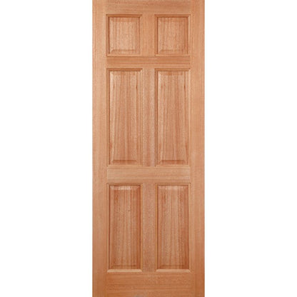 LPD Colonial 6 Panel Hardwood Exterior Door 78in x 36in x 44mm (1981 x 914mm)