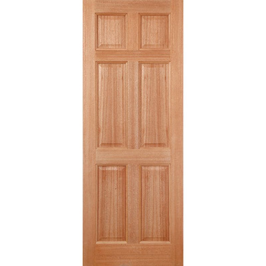 LPD Colonial 6 Panel Hardwood Exterior Door 78in x 36in x 44mm (1981 x 914mm)