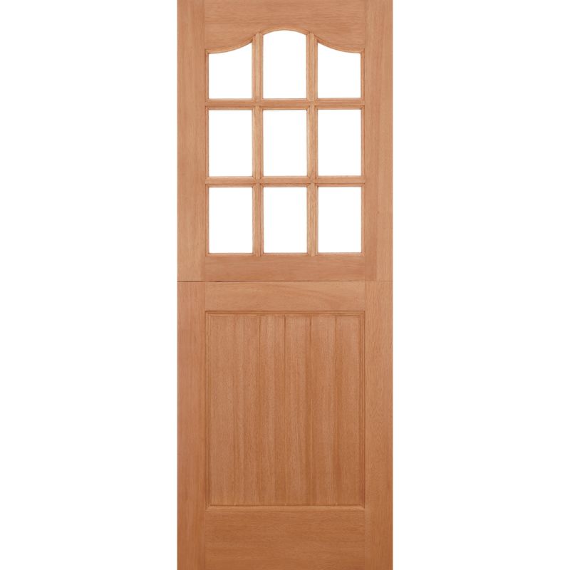 LPD Stable 9 Light Hardwood Mortice and Tenon Exterior Door 78in x 30in x 44mm (1981 x 762mm)