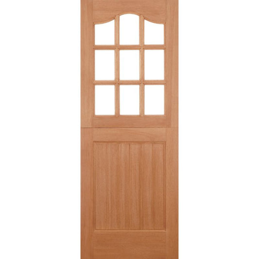 LPD Stable 9 Light Hardwood Mortice and Tenon Exterior Door 78in x 33in x 44mm (1981 x 838mm)